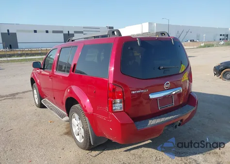 2010 Nissan Pathfinder Se z USA, uszkodzony, nr VIN 5N1AR1NN8AC624385